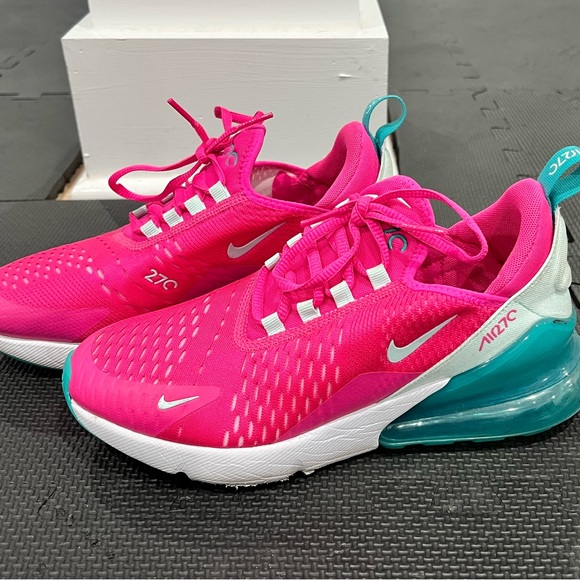 Nike | Shoes | Nike Air Max 27s Pink And Blue Never Worn | Poshmark